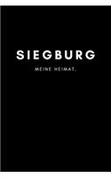 Siegburg: Notizbuch, Notizblock, Notebook - Liniert, Linien, Lined - DIN A5 (6x9 Zoll), 120 Seiten - Notizen, Termine, Planer, Tagebuch, Organisation - Deine 