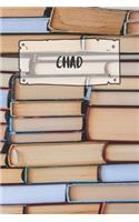 Chad: Ruled Travel Diary Notebook or Journey Journal - Lined Trip Pocketbook for Men and Women with Lines