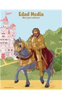 Edad Media libro para colorear: (1 Edad Media)