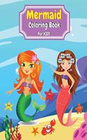 Mermaid Coloring Book for Kids