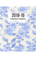 2018-19 Planner Weekly and Monthly: July 2018 to June 2019 Planner - 8 x 10 Inches - Paperback(50 Academic Planner One)