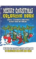 Merry Christmas Coloring Book