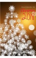 Countdown to Christmas: From October 27, 2018 to January 1, 2019(1 Christmas Planner)