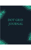 Dot Grid Journal: A Leaf Dotted Journal Pattern