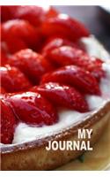 My Journal. for Pies Lover. Blank Lined Planner Notebook Diary.