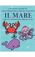 Libro da colorare per bambini di 4-5 anni (Il mare)