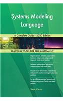 Systems Modeling Language A Complete Guide - 2020 Edition