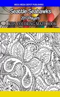 Seattle Seahawks 2017 Players Kids Coloring Maze Book