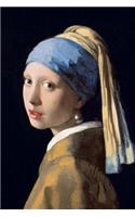Journal: The Girl With A Pearl Earring by Johannes Vermeer: 140 Page 6x9 Notebook Journal Diary