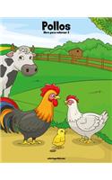 Pollos libro para colorear 2: (2 Pollos)