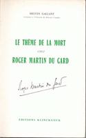 Le Theme de la Mort Chez Roger Martin Du Gard