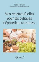 Mes recettes faciles pour les coliques néphrétiques uriques.