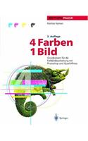 4 Farben - Ein Bild: Grundwissen Fa1/4r Die Farbbildbearbeitung Mit Photoshop Und QuarkXPress