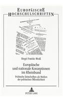 Europaeische Und Nationale Konzeptionen Im Rheinbund