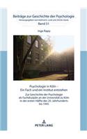 Psychologie in Koeln