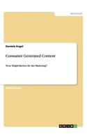 Consumer Generated Content