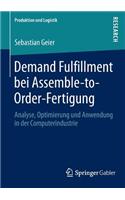 Demand Fulfillment bei Assemble-to-Order-Fertigung