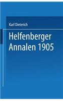 Helfenberger Annalen 1905