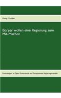 Bürger wollen eine Regierung zum Mit-Machen