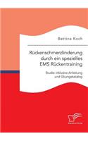 Rückenschmerzlinderung durch ein spezielles EMS Rückentraining