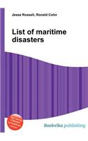 List of Maritime Disasters