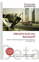 Albrecht Graf Von Bernstorff: (German)