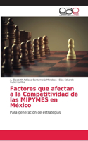 Factores que afectan a la Competitividad de las MIPYMES en México