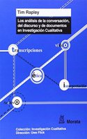 Los analisis de conversacion, de discurso y de documentos en Investigacion Cualitativa