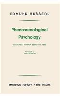 Phenomenological Psychology