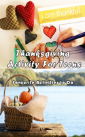 Thanksgiving Activity Book For Teens