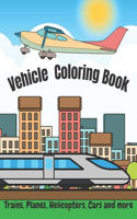 Vehicle Coloring Book