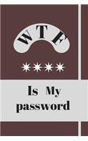 WTF Is My Password.logbook