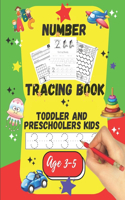 Number tracing Book For Toddlers And Preschoolers Kids Age 3-5: To relax and learn pen control and handwriting practice 1 to 20! Filled with line shapes & math activity. Great gift for toddlers and preschoolers.