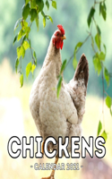 Chickens Calendar 2021: 16-Month Calendar, Cute Gift Idea For Chicken Lovers Women & Men