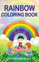Rainbow Coloring Book : Awsome Rainbow Coloring Book For Girls