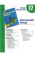 Holt Environmental Science Chapter 17 Resource File: Nonrenewable Energy