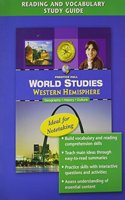 World Studies Western Hemisphere Reading and Vocabulary Study Guide English 2005c