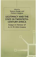 Legitimacy and the State in Twentieth-Century Africa