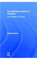 Transitional Justice in Rwanda: Accountability for Atrocity(English)