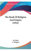 Book Of Religion And Empire (1922)