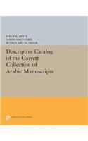 Descriptive Catalogue of the Garrett Collection