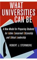 What Universities Can Be