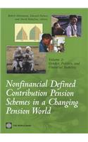 Nonfinancial Defined Contribution Pension Schemes in a Changing Pension World