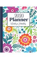 2020 Weekly & Monthly Planner