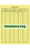 Inventory log