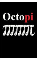 Octopi: 150 Page College-Ruled Notebook