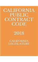 California Public Contract Code 2018