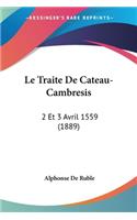 Traite De Cateau-Cambresis