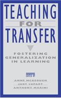 Teaching for Transfer