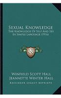 Sexual Knowledge